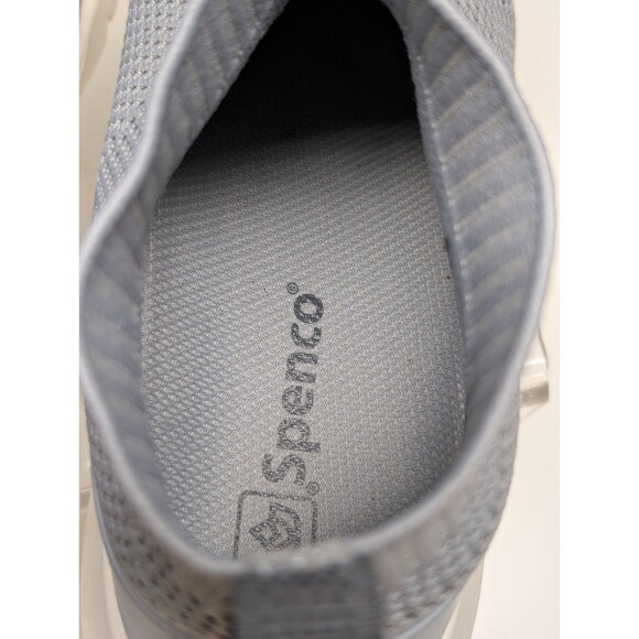 Spenco Size 10 B YOGA STRETCH Grey Slip On Sneakers New Women's Shoes - Picture 7 of 9